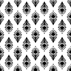 Colorful vintage floral fabric pattern for printing on fabrics, pillows, blankets, scarves.	