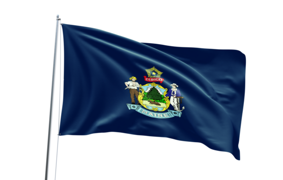 Maine flag