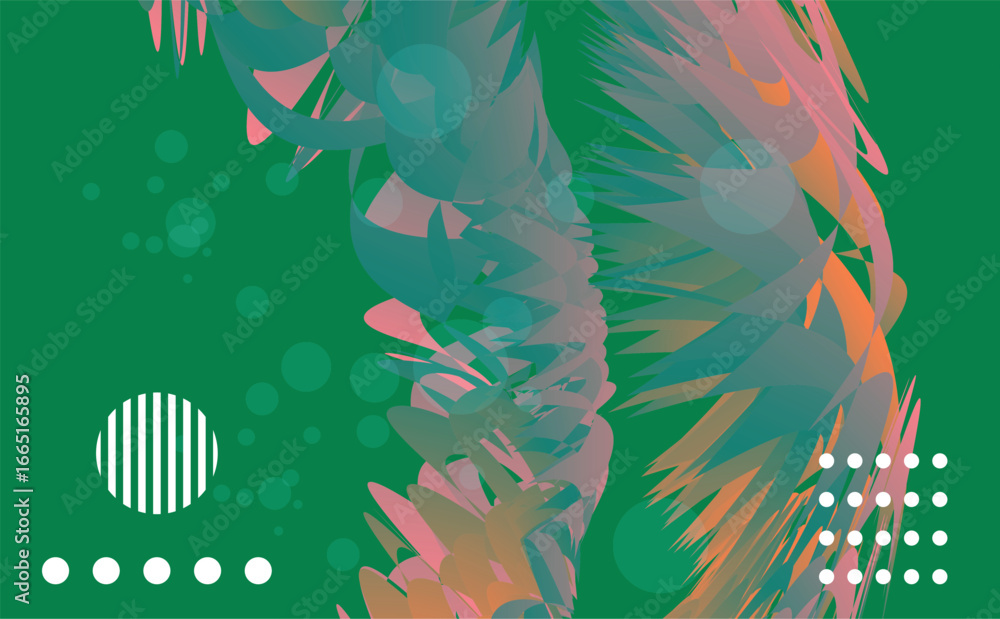 Poster abstract gradient background. geometric lines pattern. modern gradient lines. futuristic technology 