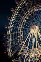 ferris wheel at night