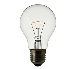 Modern Electric Bulb Isolated On Clean White Background