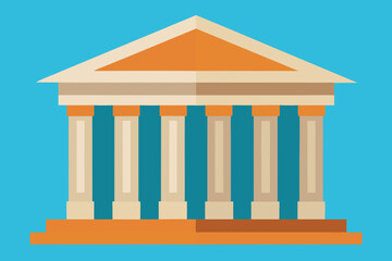 vector illustration of a building