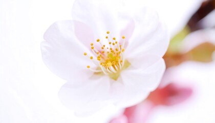 Obraz premium Close-up of a delicate blossom