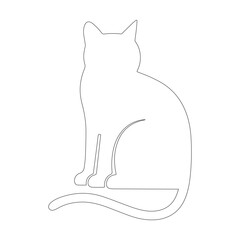 Animal Outline and Silhouette Vector Elements 