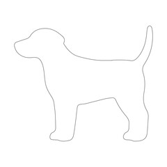 Animal Outline and Silhouette Vector Elements 