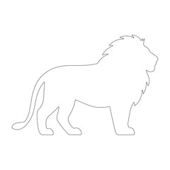Animal Outline and Silhouette Vector Elements 