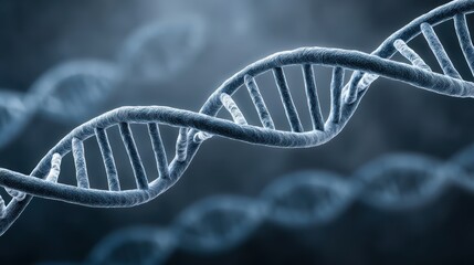 Innovative dna model showcasing modern genetic science in a lab environment high-tech viewpoint
