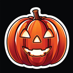 Halloween jack o lantern