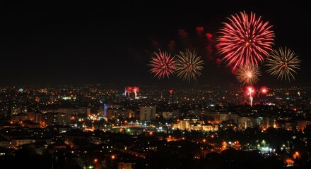 Red 3D numeric style with shiny surface and clean background
