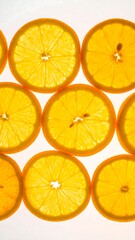 Close-up of orange slices