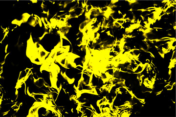 Abstract red flame texture against a pure black background, resembling fire, heat, and burning energy. Fiery strokes sense of movement and intensity, symbolizing danger, passion, and destruction.
