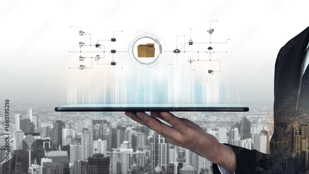 Poster digital folder systems enhance file organization, secure cloud access, and structured document workf
