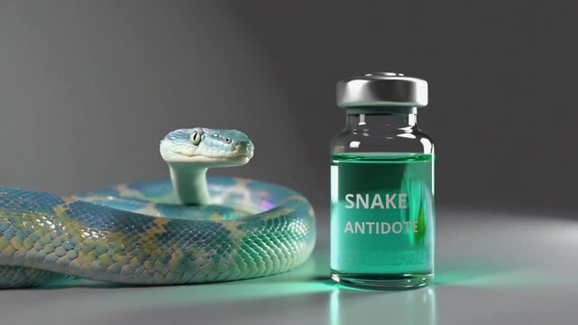 Snake venom antidote.