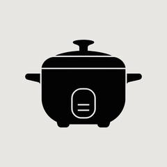 cooking pot vector illustration