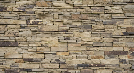 Fototapeta premium Old stone and brick wall texture background