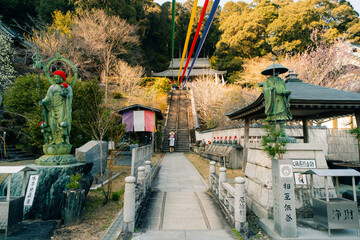  Tokushima, Japan - may 2 2025 Byodoji Hondo is temple No. 22 on the Shikoku Pilgrimage 