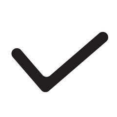 bi black check mark