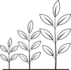 Fototapeta premium Plant Growth Stages