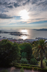 Costa atl&aacute;ntica de Espa&ntilde;a poblada