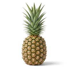 Fototapeta premium Pineapple isolated on white