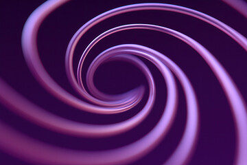 Purple pink gradient spiral creates mesmerizing swirling motion with contemporary aesthetic.