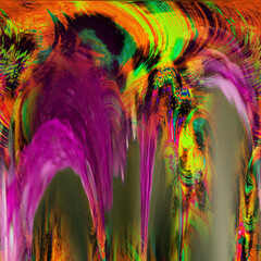 Colorful fashion print leopard designs.Fabric fashion pattern.Wave textile print design,illustration.Fractal colorful pattern.Print pattern illustration.New season fabric print.Textile fashion pattern