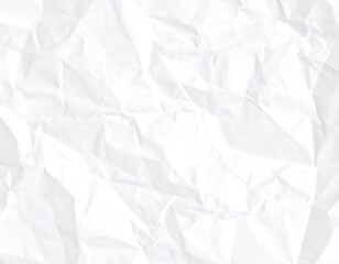 Crumpled white paper texture (2)