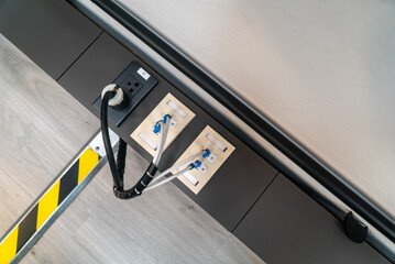 Electrical Outlets and Connectors in Office