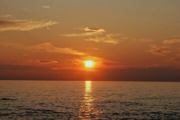 Evening’s gentle glow on an isolated lakeside