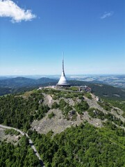 Jested - Czech Republic - from drone