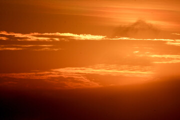 Sunset at Grumari Beach in Rio de Janeiro