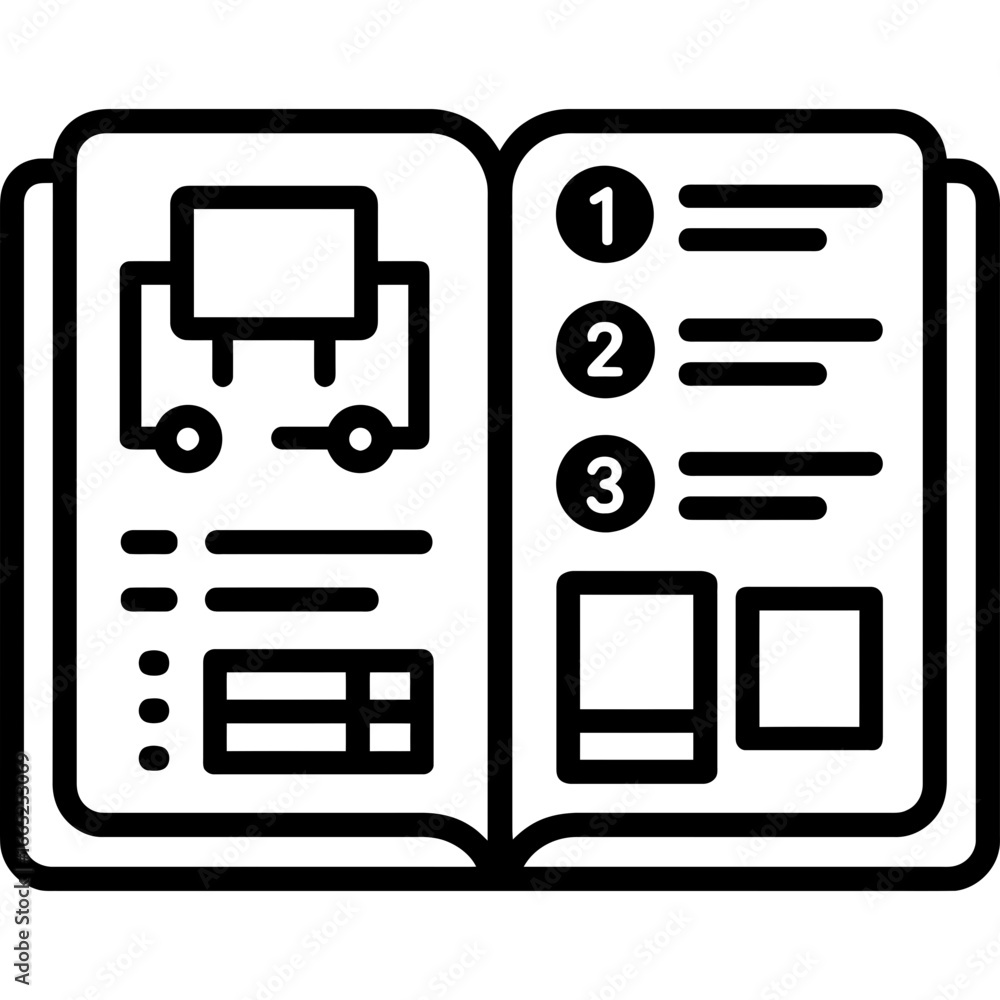 Poster Maker project documentation outline vector
