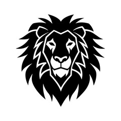 lion head vector illustration