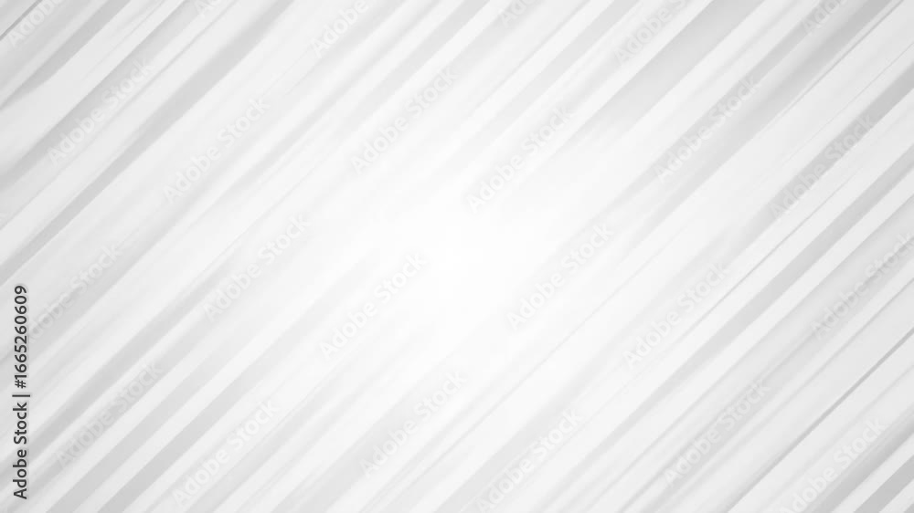 Poster clean white and grey diagonal lines moving in a seamless loop background animation