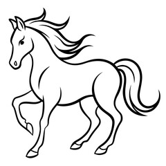 horse vector illustration