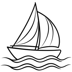 sailing ship silhouette