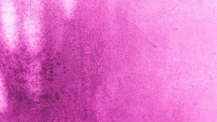 Close-up of a magenta painted wall with visible grunge stains and subtle scratches
