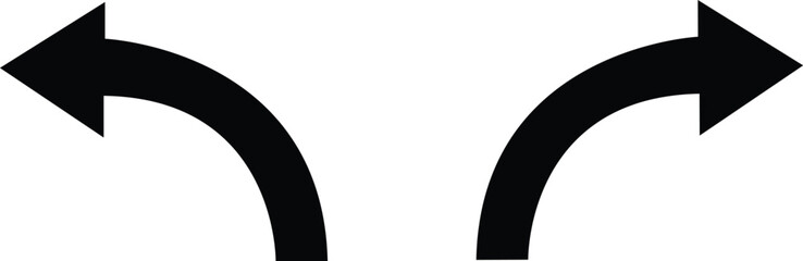 Road onway direction icon,Progress Arrow Icon,Arrow iconArrow changing direction. Icon on blue backgrouand - Flat Design with Long Shadow,Simple Road Infographic with Bold Color Icons