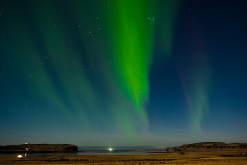 Aurora Borealis nad Dyrhólaey 2025 © Krzysiek Cegiełka