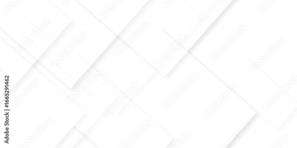 Poster abstract gradient white, gray overlap triangle geometric technology pattern. minimal rectangle rando