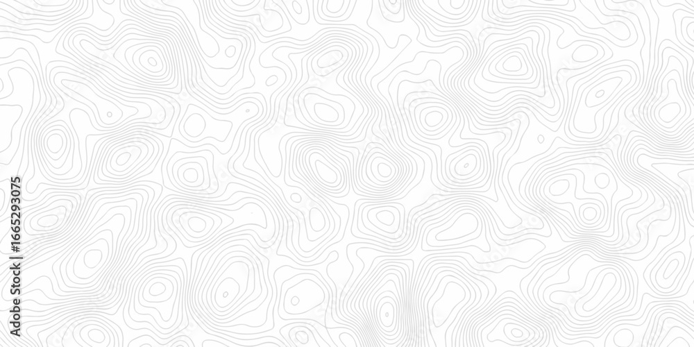 Poster geographic mountain relief. minimal lines background. contour maps. illustration, topo contour map d