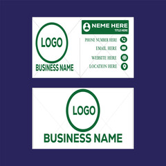 Professional new best modern business card design visiting card design  template 