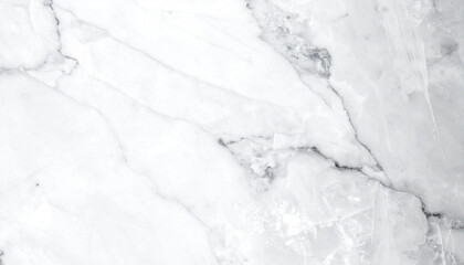 Elegant White Marble Texture Seamless Surface for Backgrounds and Designs