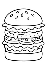  Kids Coloring Page Outline Design – Modern Coloring Pages with Pure White Background  Girls, Forest, Travel, Giraffe  Unique Coloring Book Ideas