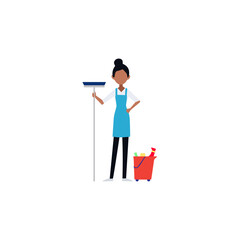 Cleaning Service Character Icons – Professional, Modern, and Creative Vector Illustrations for Cleaning, Housekeeping, and Maintenance Services