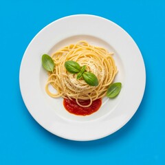 spaghetti with tomato sauce