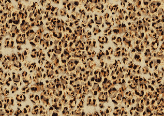 leopard print texture. seamless leopard skin pattern.
