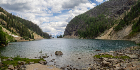 Lake Agnes panoramic view, Banff NP, Alberta, Canada © Sérgio Nogueira