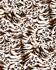 leopard print texture. seamless leopard skin pattern.
