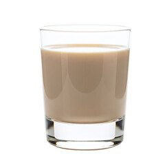 Glass of irish cream liqueur on the rocks